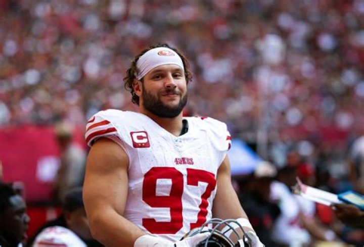 49ers star Nick Bosa has a burst fueled by sweat, sacrifice and a