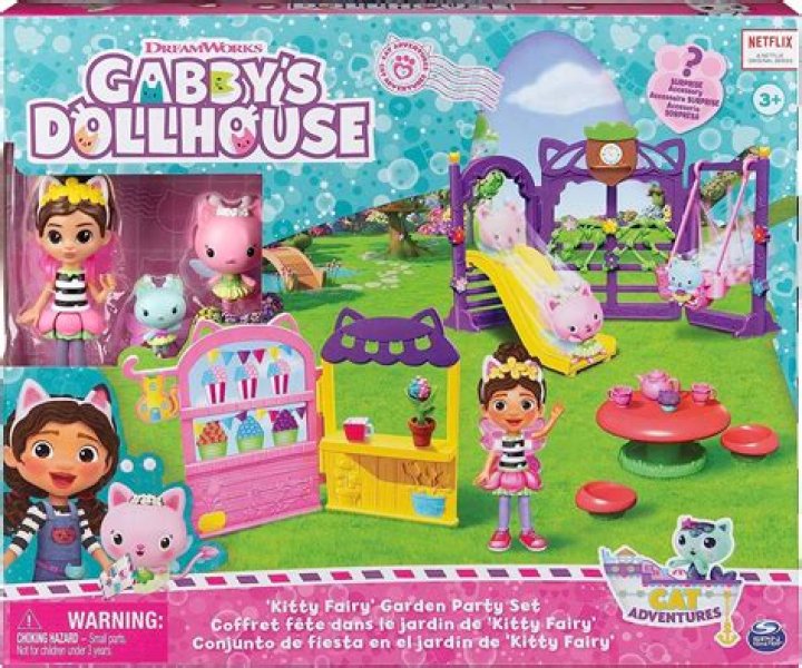 Buy Gabby's Dollhouse Gabby&rsquo;s Dollhouse, (over 2ft) Purrfect Dollhouse