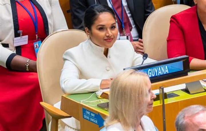 Guyana’s First Lady, Arya Ali, Addresses the Nation GSA News