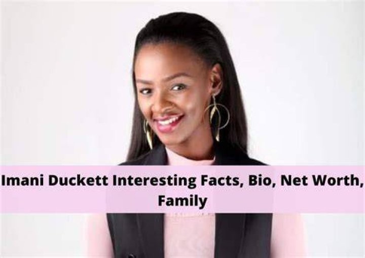 Imani Duckett Salary, Net worth, Bio, Ethnicity, Age Networth and Salary