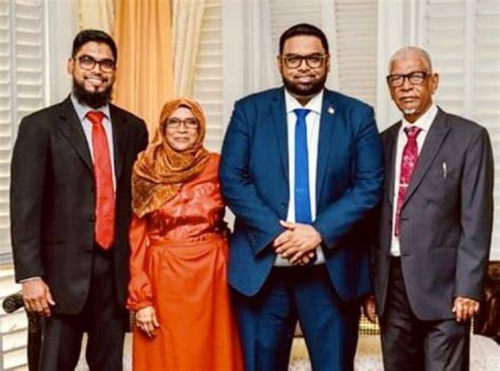Irfaan Ali’s parents beam with pride as their son his
