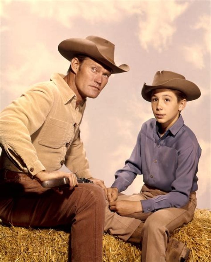 JOHNNY CRAWFORD IN THE TV SERIES "THE RIFLEMAN" 8X10 PUBLICITY PHOTO