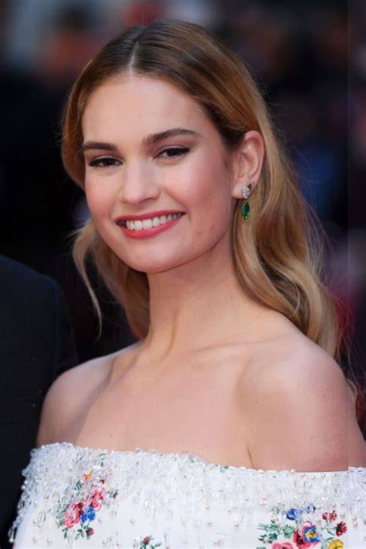 LILY JAMES at The Guernsey Literary and Potato Peel Pie Society