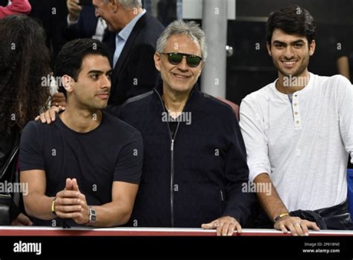 Meet Amos Bocelli, Matteo Bocelli And Virginia Bocelli