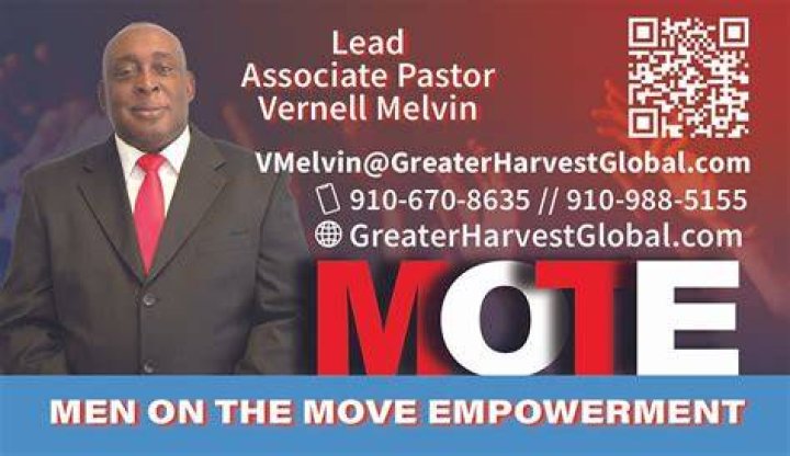Pastor Vernell Melvin GHGM