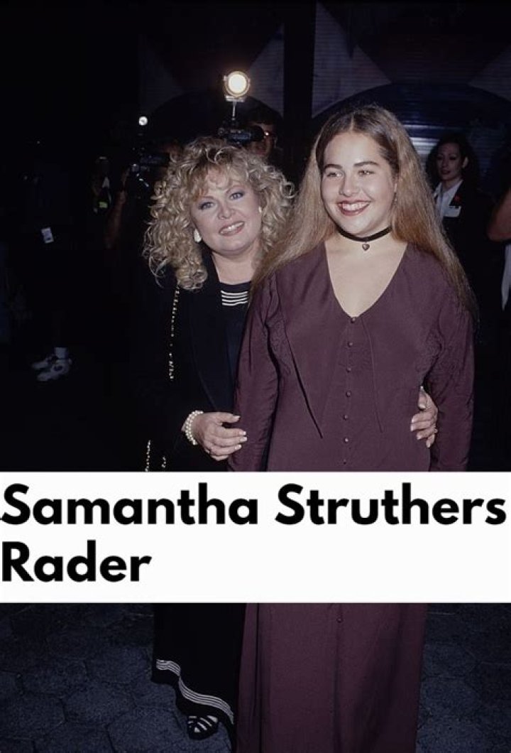 Samantha Struthers Rader Is Sally Struthers' Beautiful & Only Child